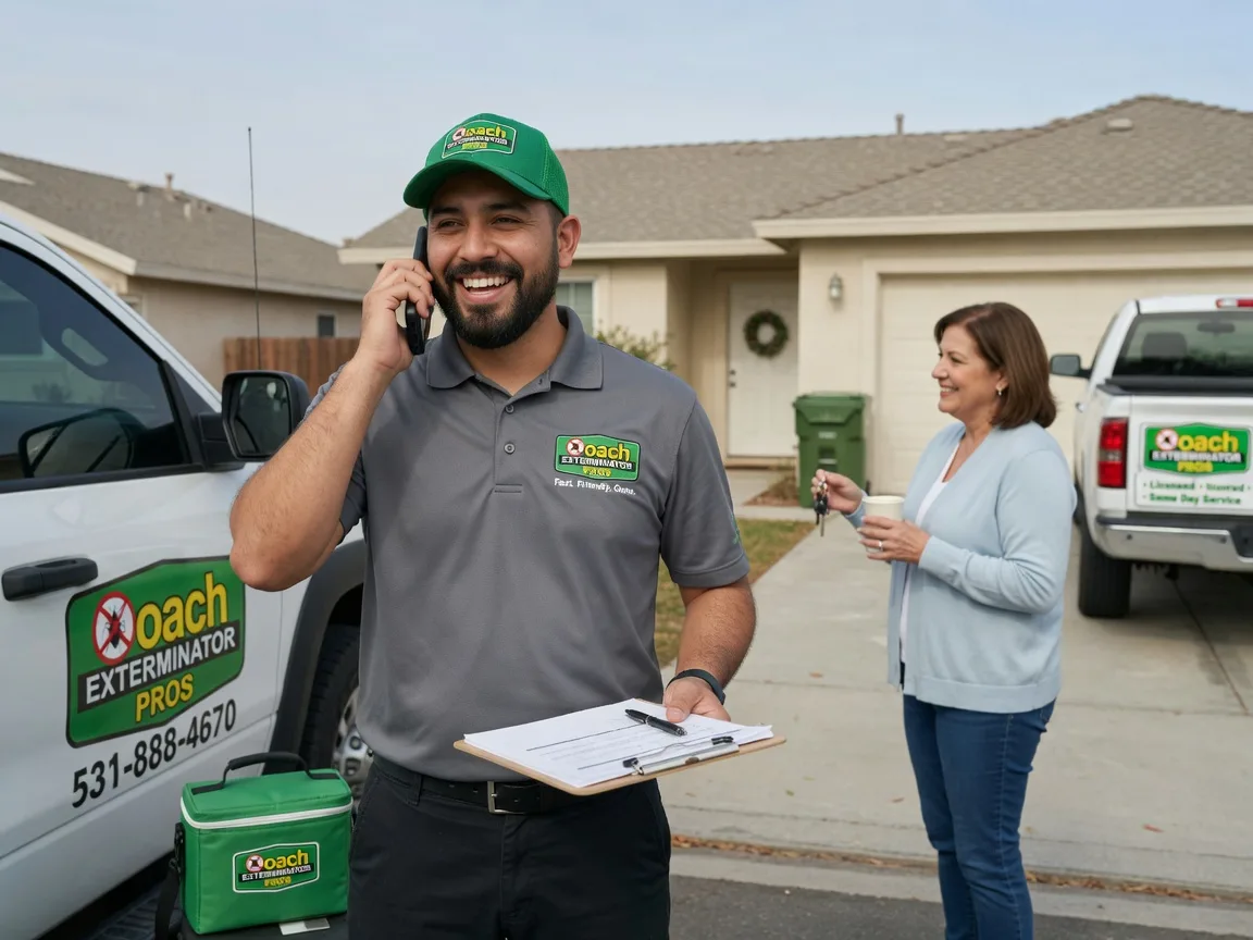 Pest Control Roach Exterminator East Springfield, OH FAQs